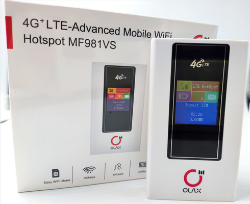 Modem senza fili dei router 4G LTE Wifi di Olax MF981VS Wifi con Sim Card Slot 150Mbps